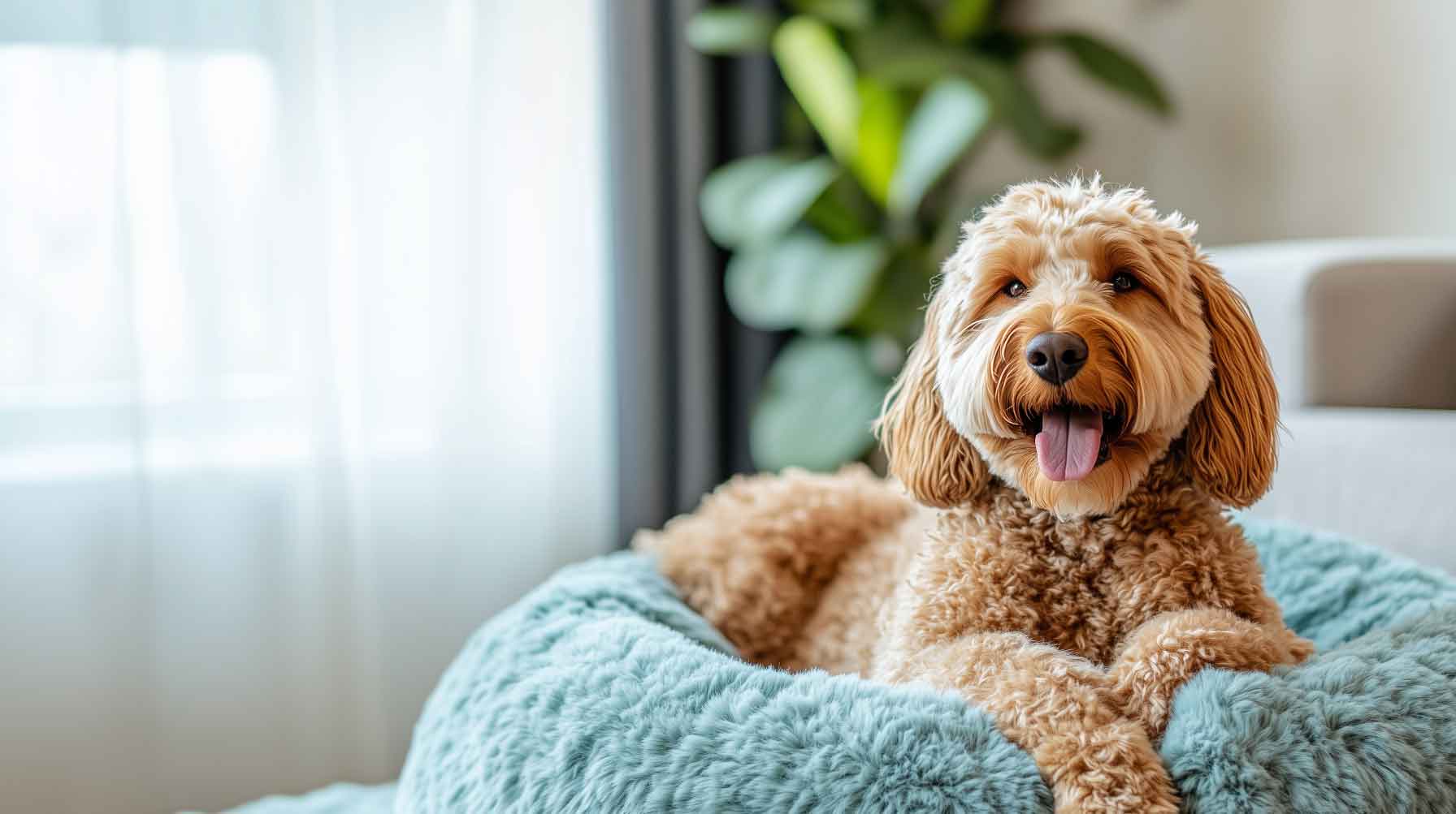 Comfy Calming Dog Bed