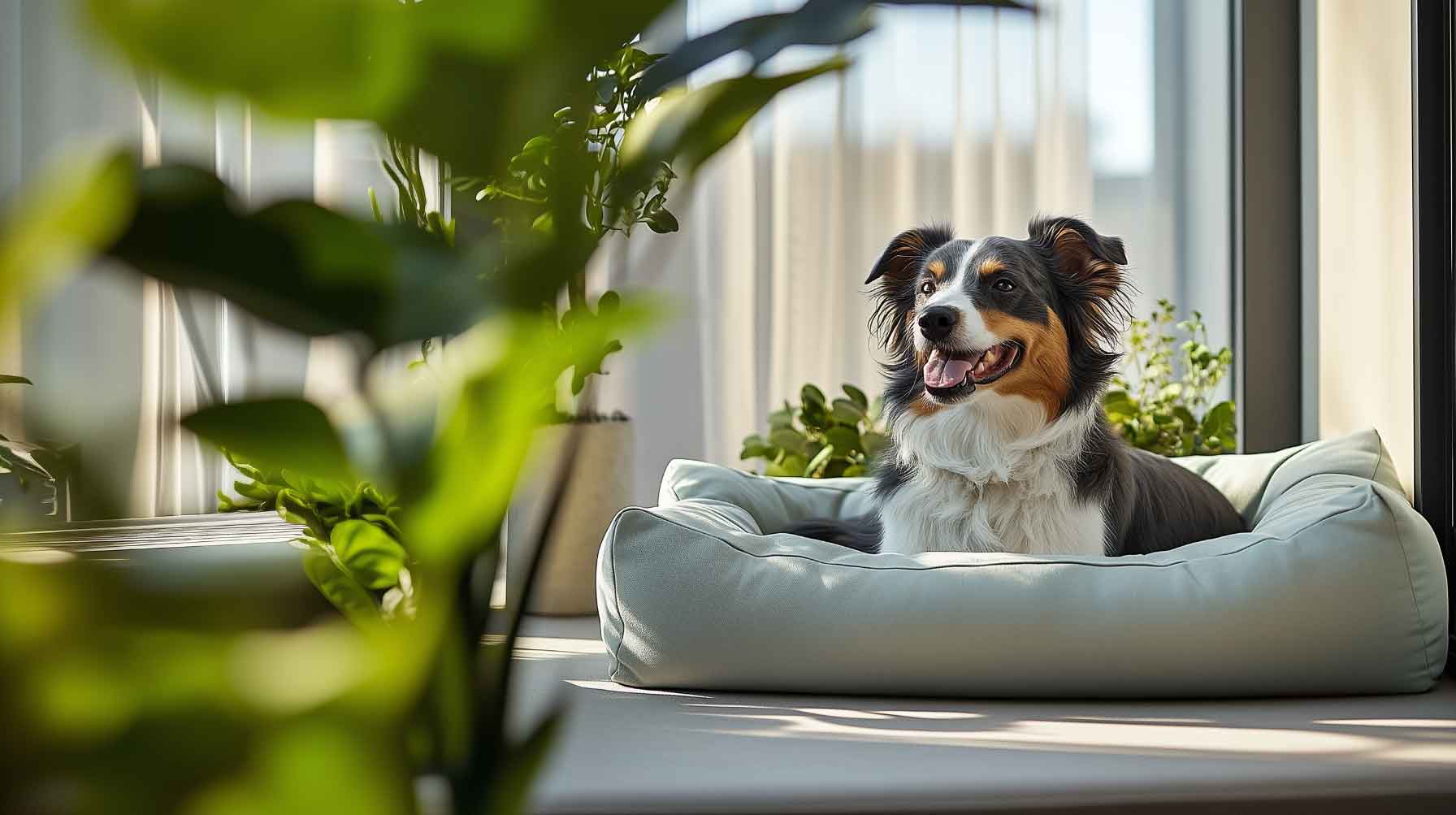 Dog Bed With Removable Cushion