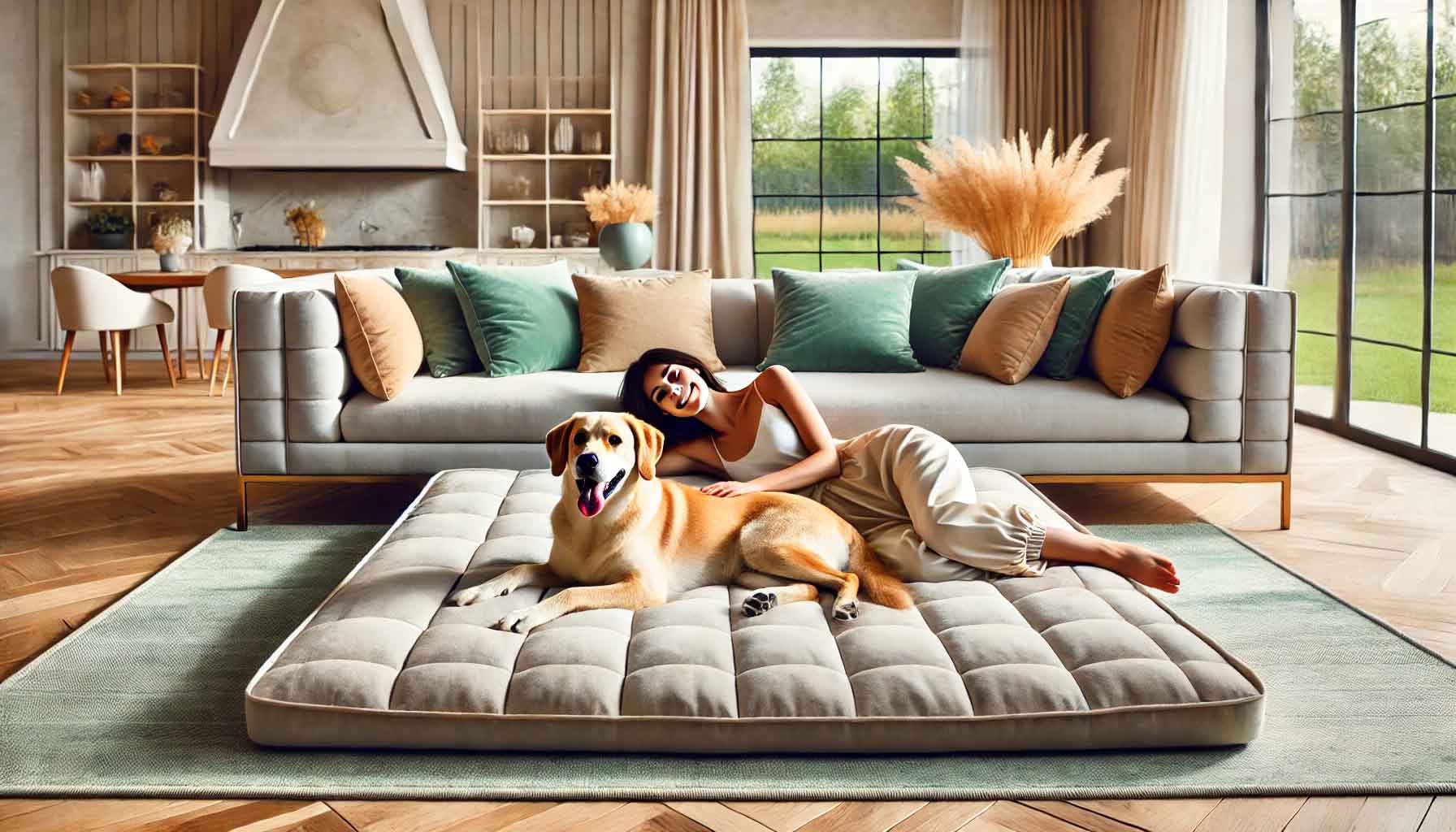 Lounge Human Dog Bed