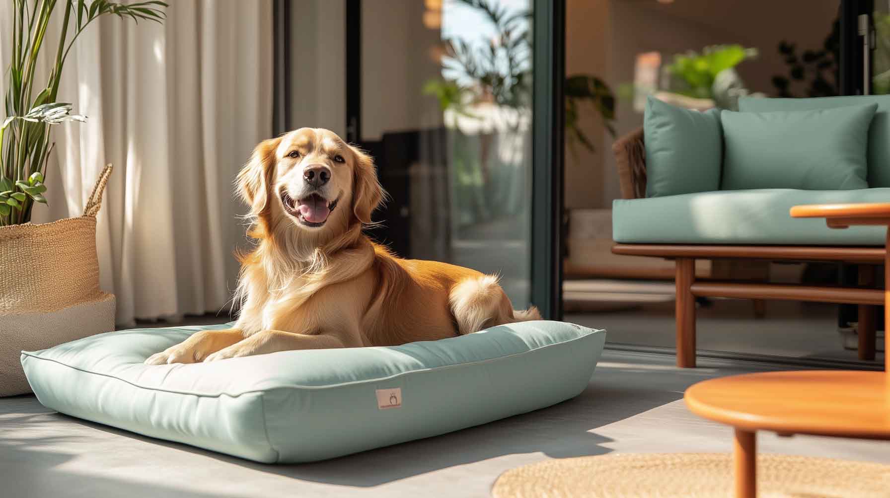 Medium Waterproof Dog Bed