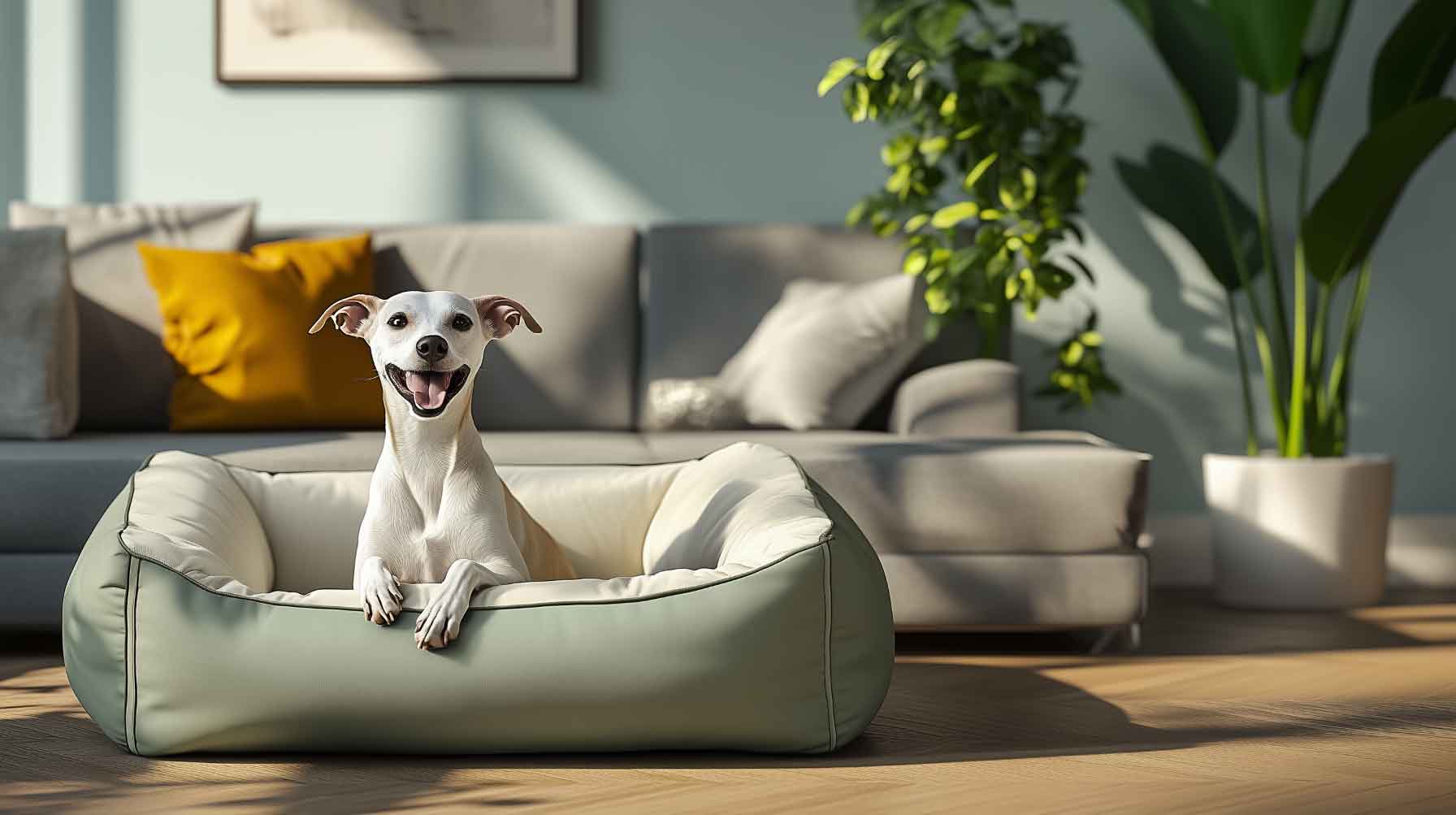 Memory Foam Dog Bed with Removable Cover