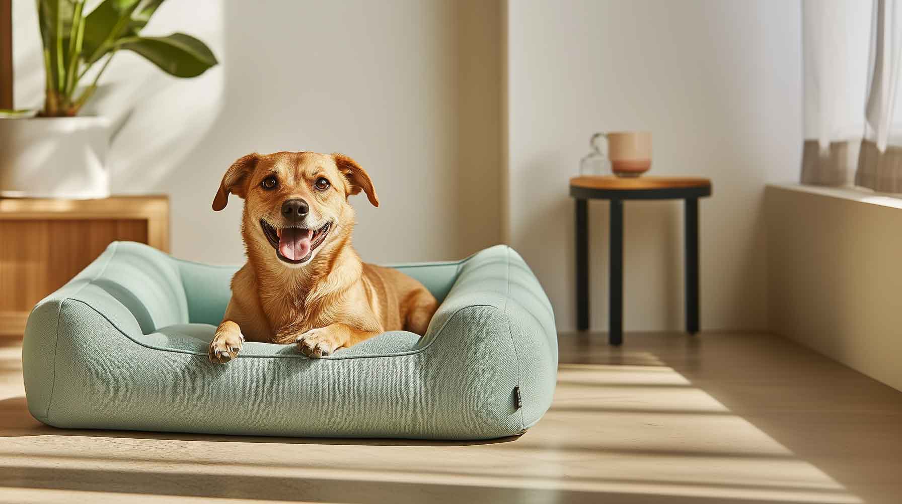 Washable Memory Foam Dog Bed