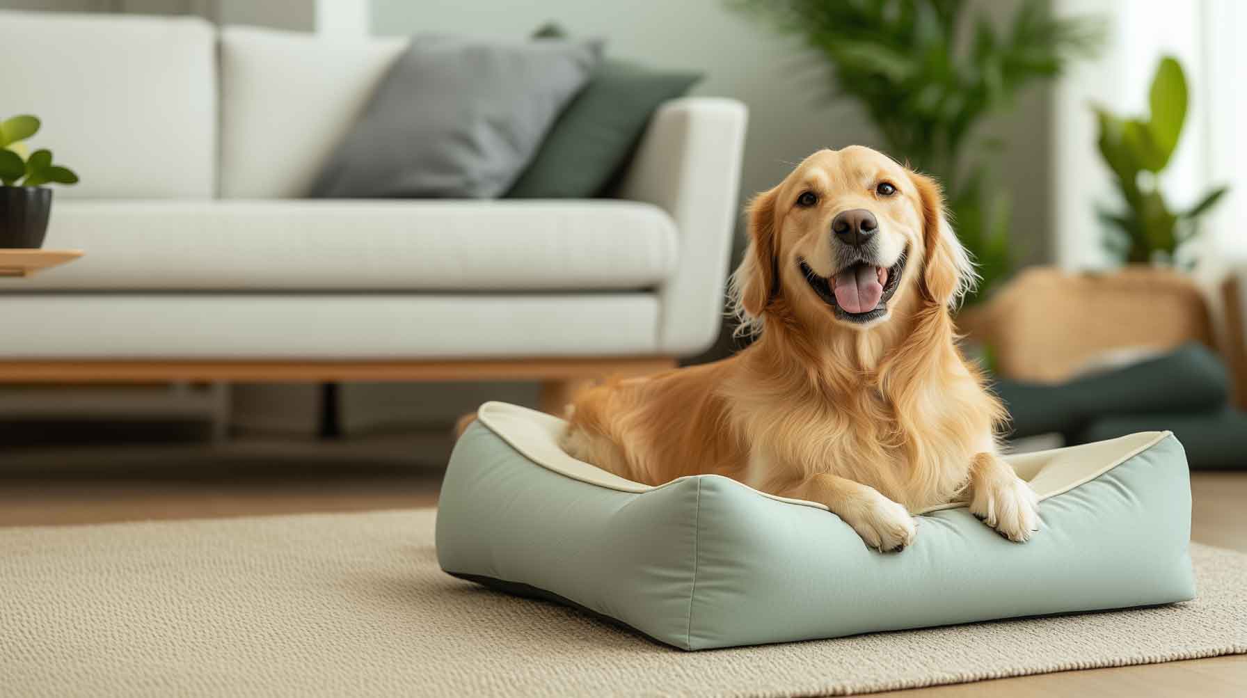 Waterproof Bolster Dog Bed