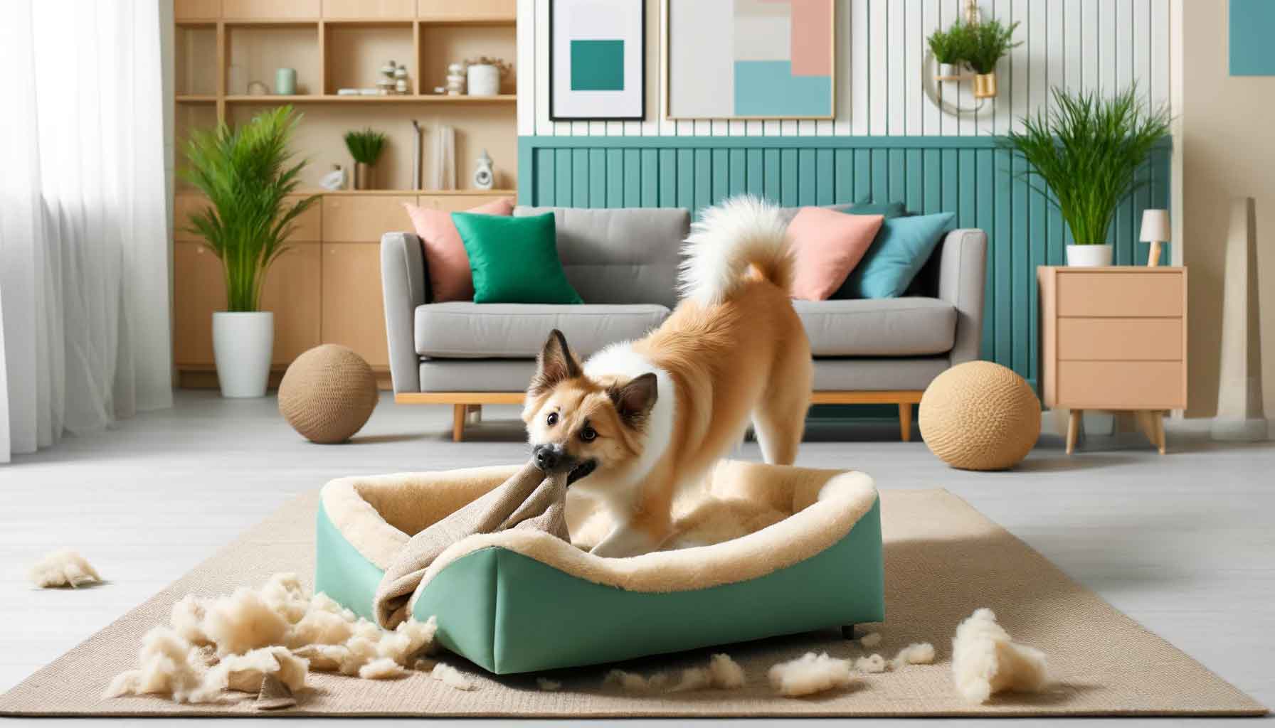Why Do Dogs Chew Their Beds