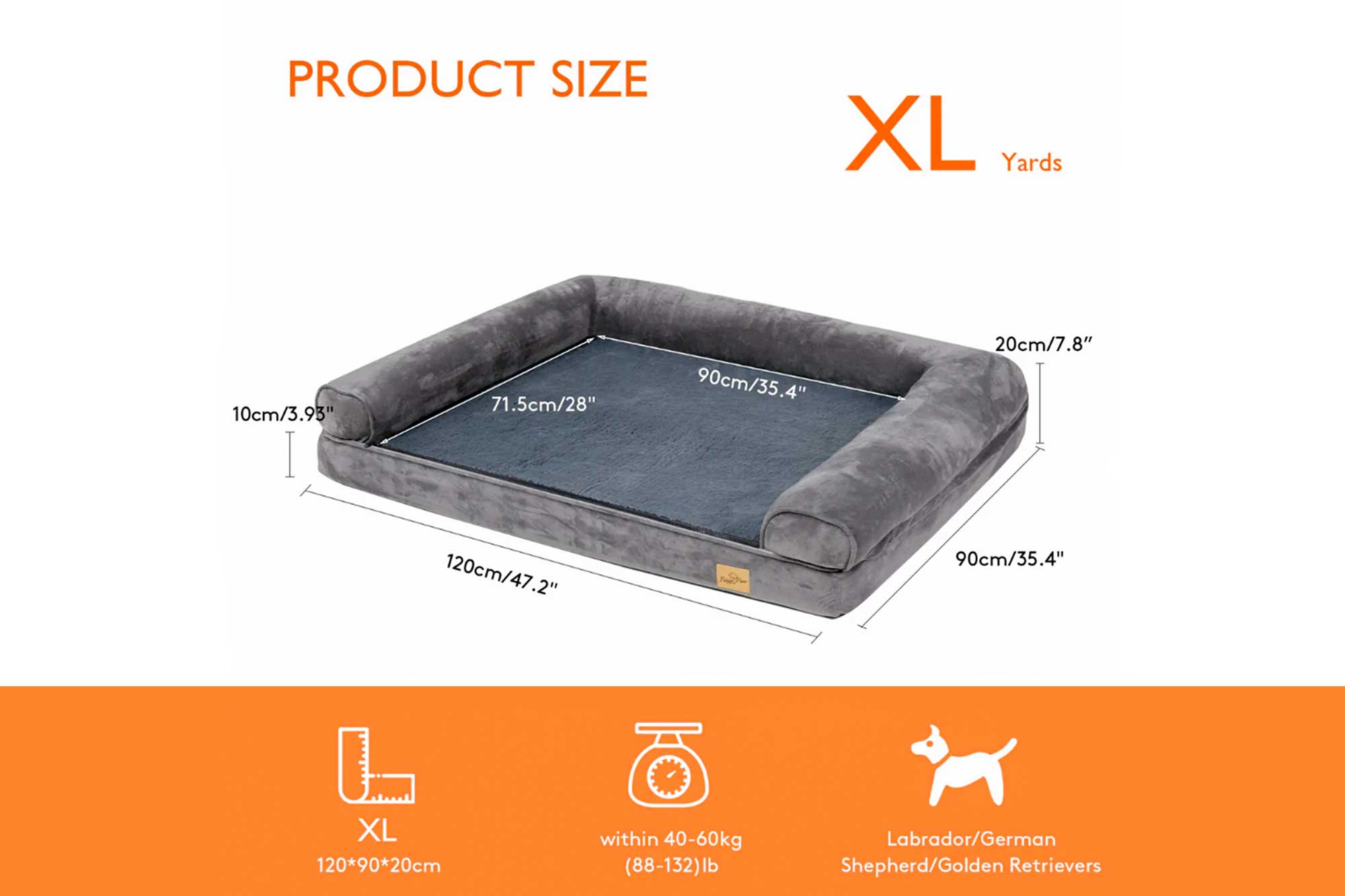 Ortho Dog Bed J