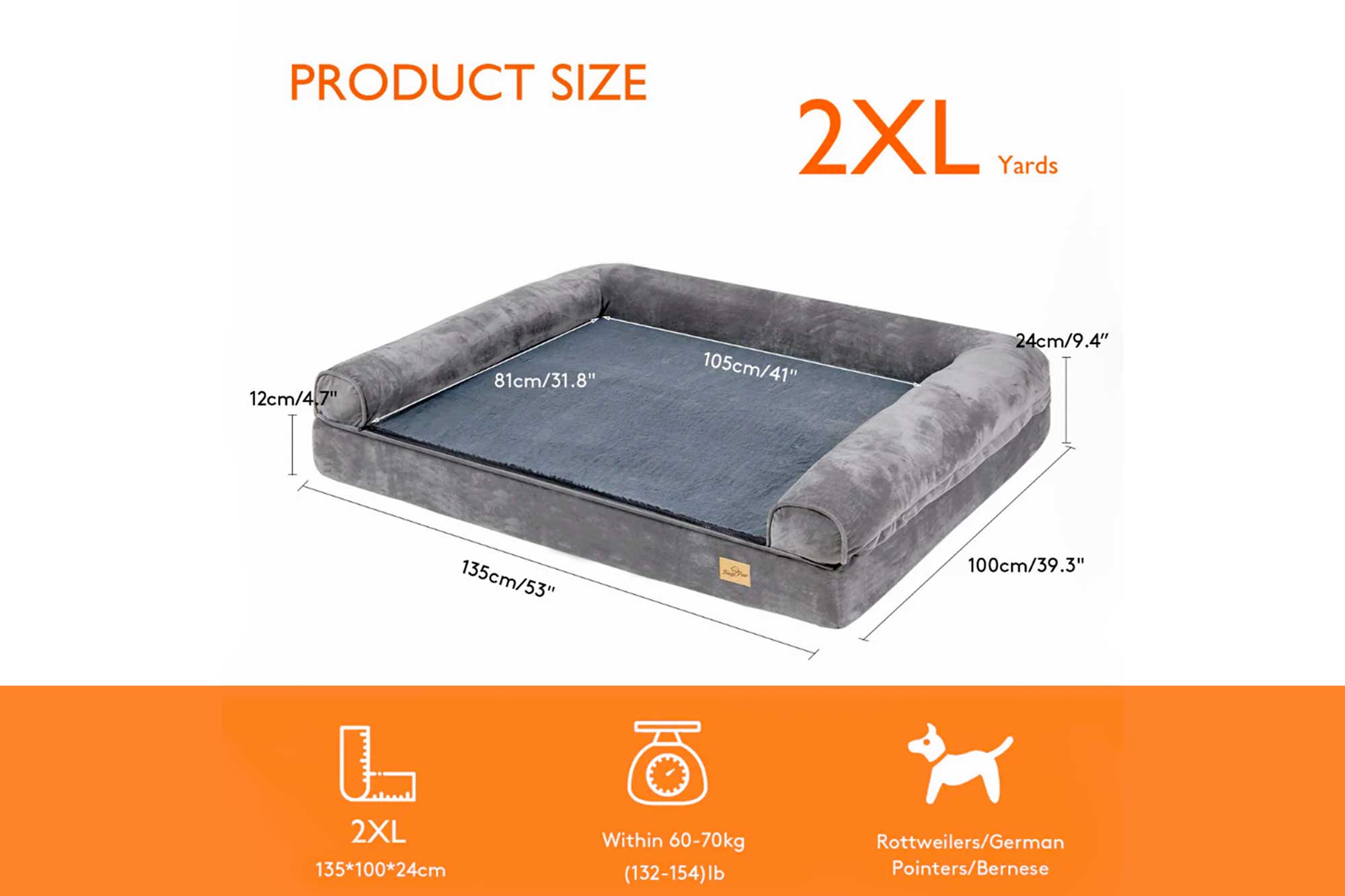 Ortho Dog Bed K