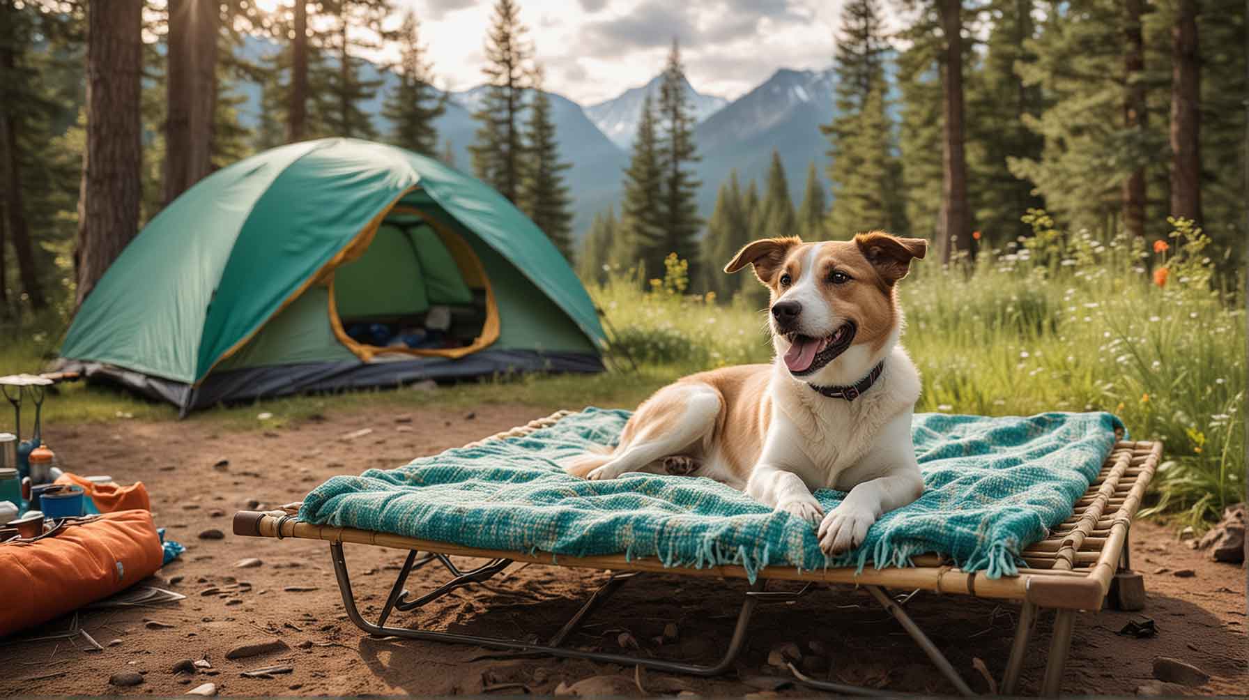 Dog Camping Cot