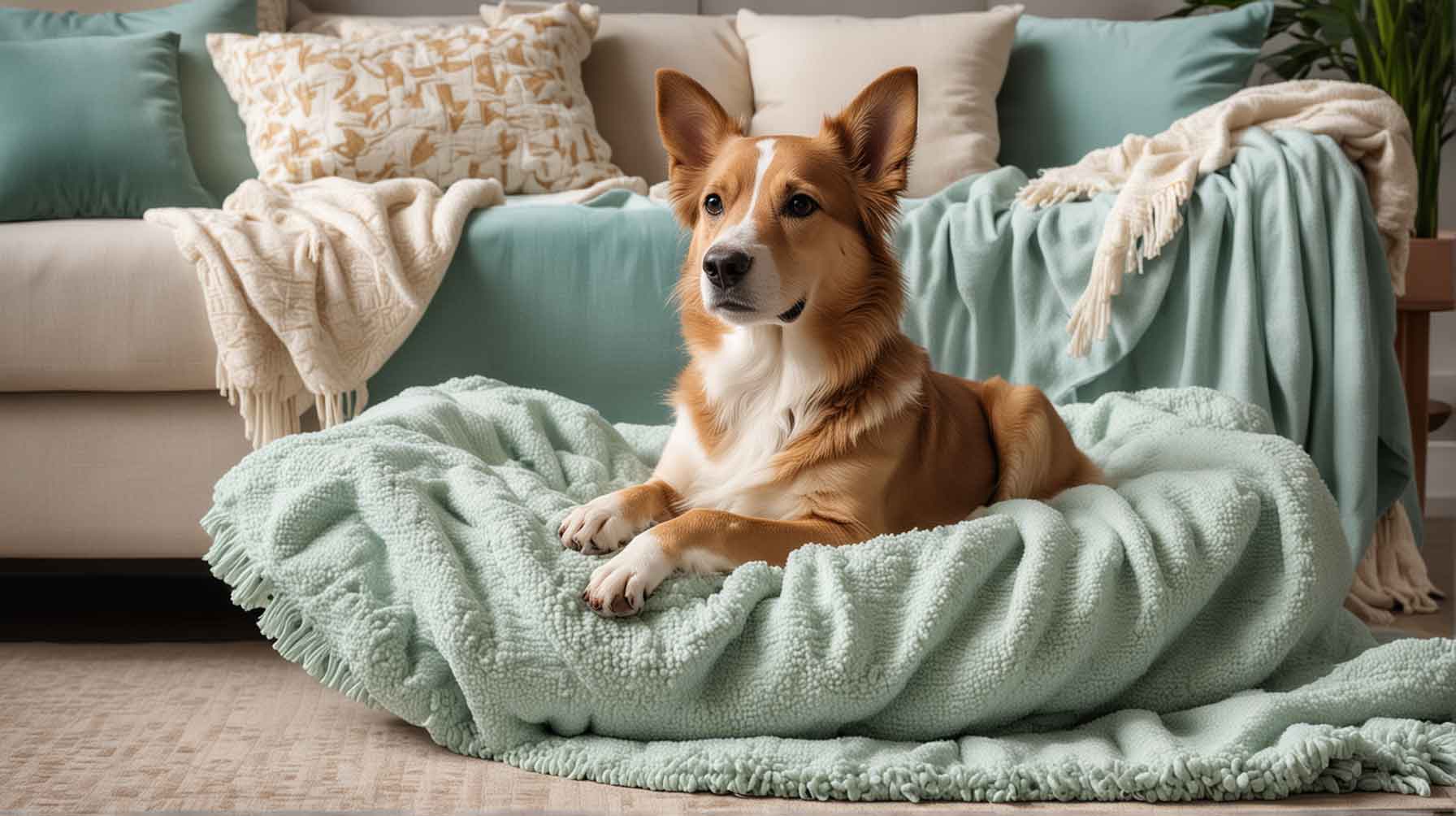 Dog Throw for Sofa