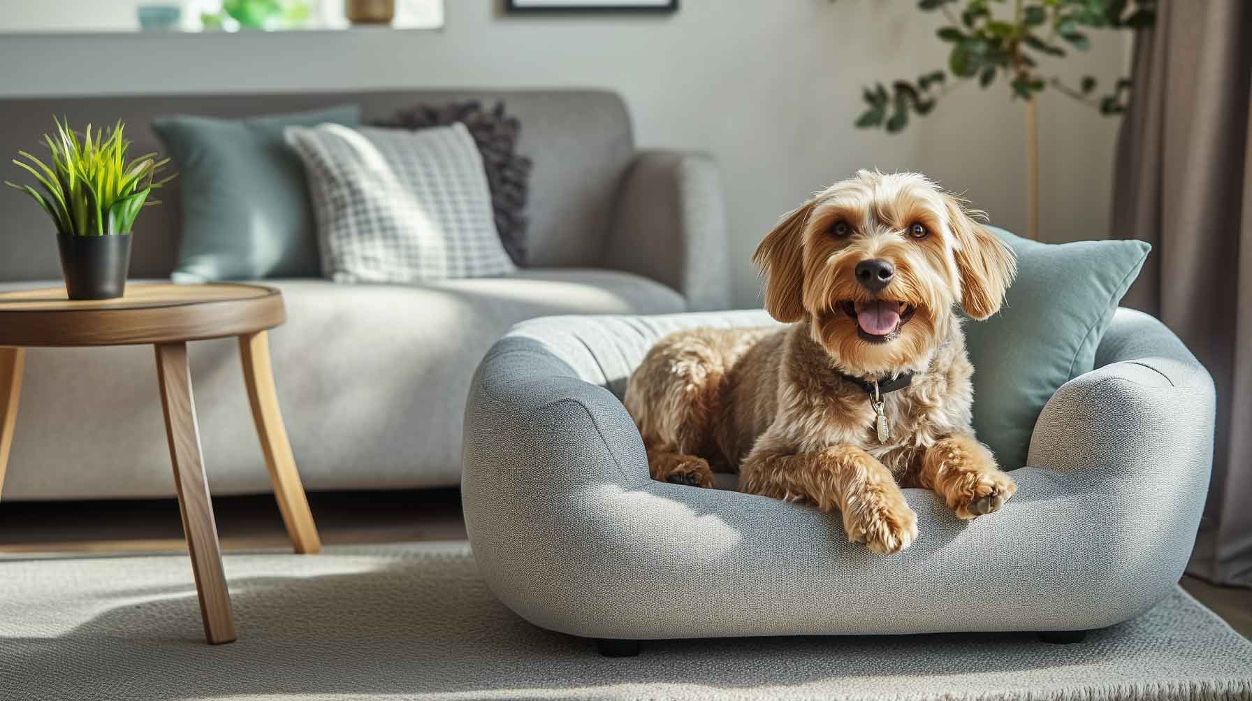 Grey Dog Sofa