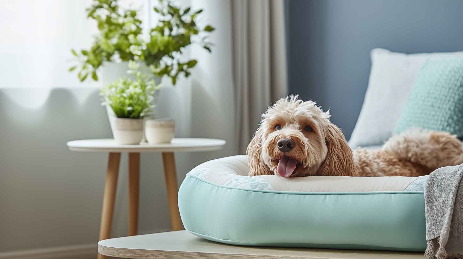 Memory Foam Bolster Dog Bed