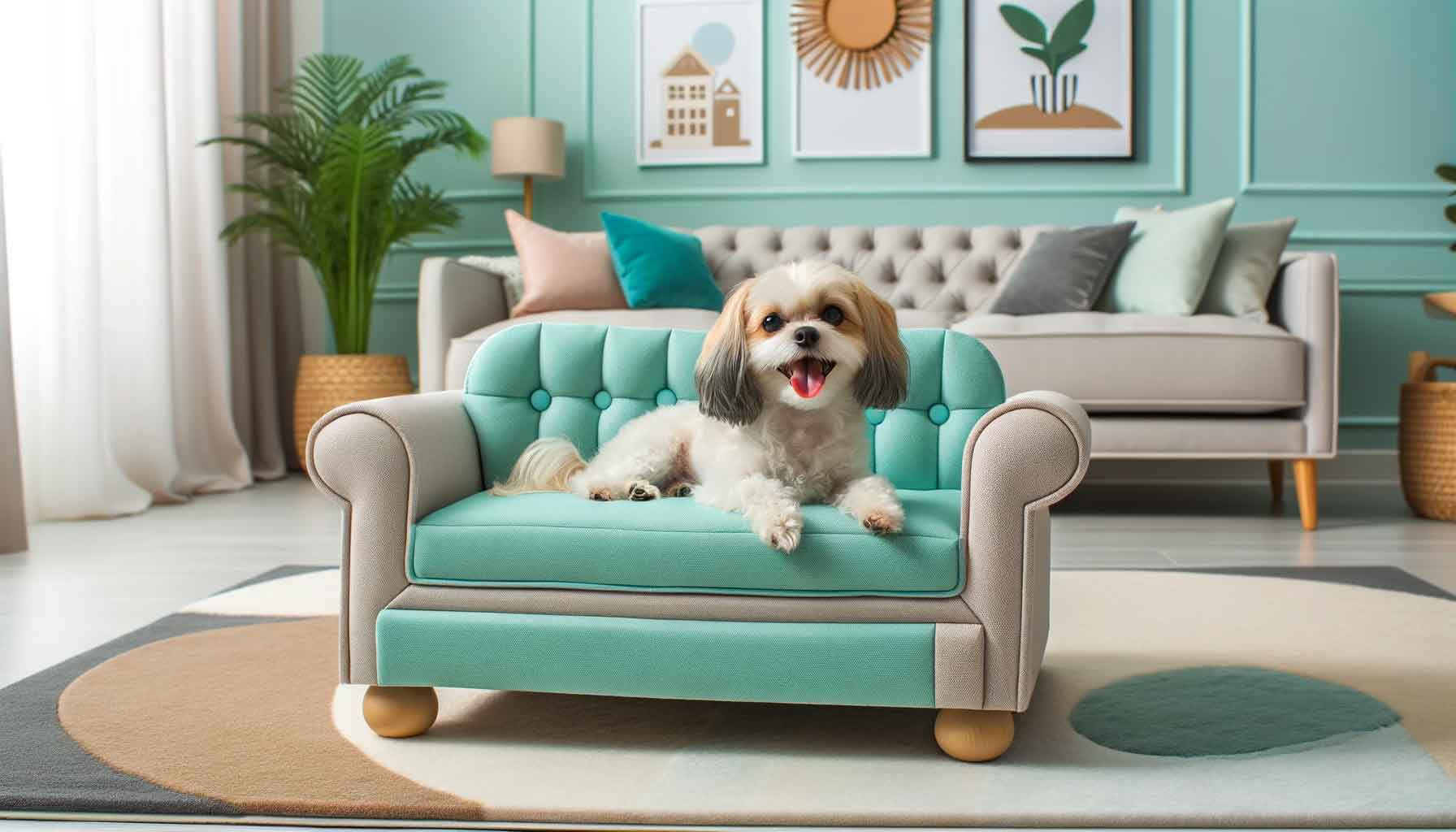 Mini Dog Couch