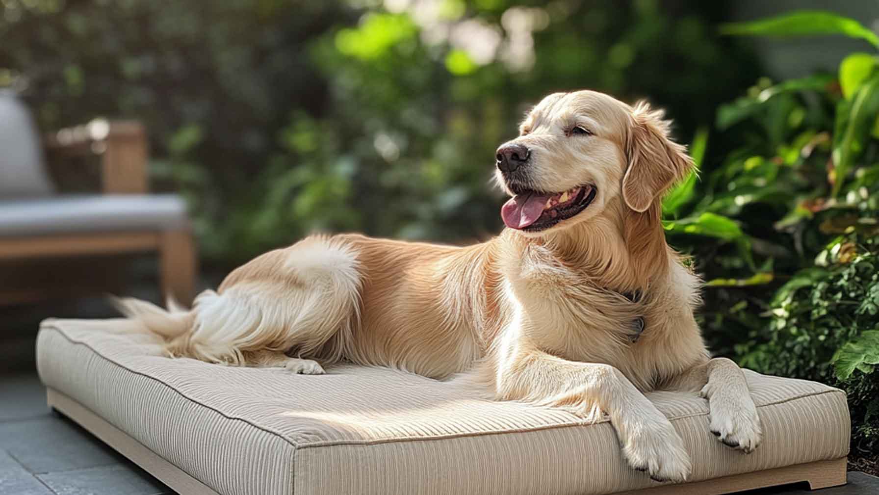 Raised Mesh Dog Bed