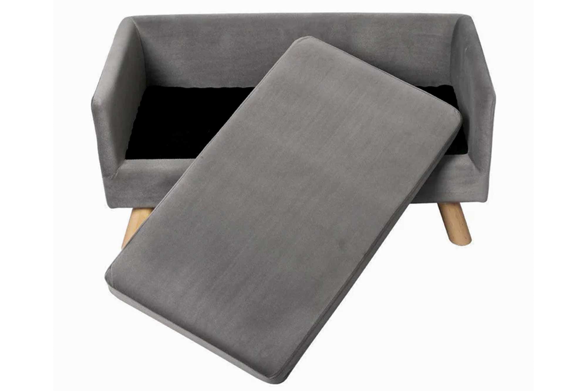 Dogs Bed in Grey D